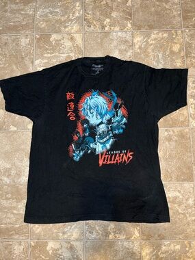 League of Villains Graphic Short-Sleeve Tee - Black